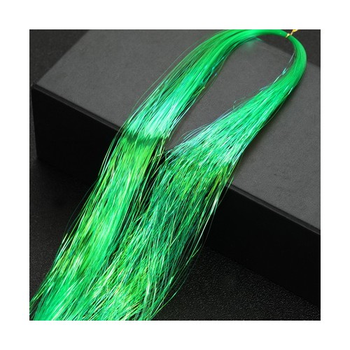 FIRE STRALUCITOARE GLITTER TINSEL - VERDE DESCHIS